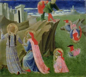 Saint Côme et Saint Damien Sauvés de la Noyade, de la prédelle du retable Annalena, c.1434